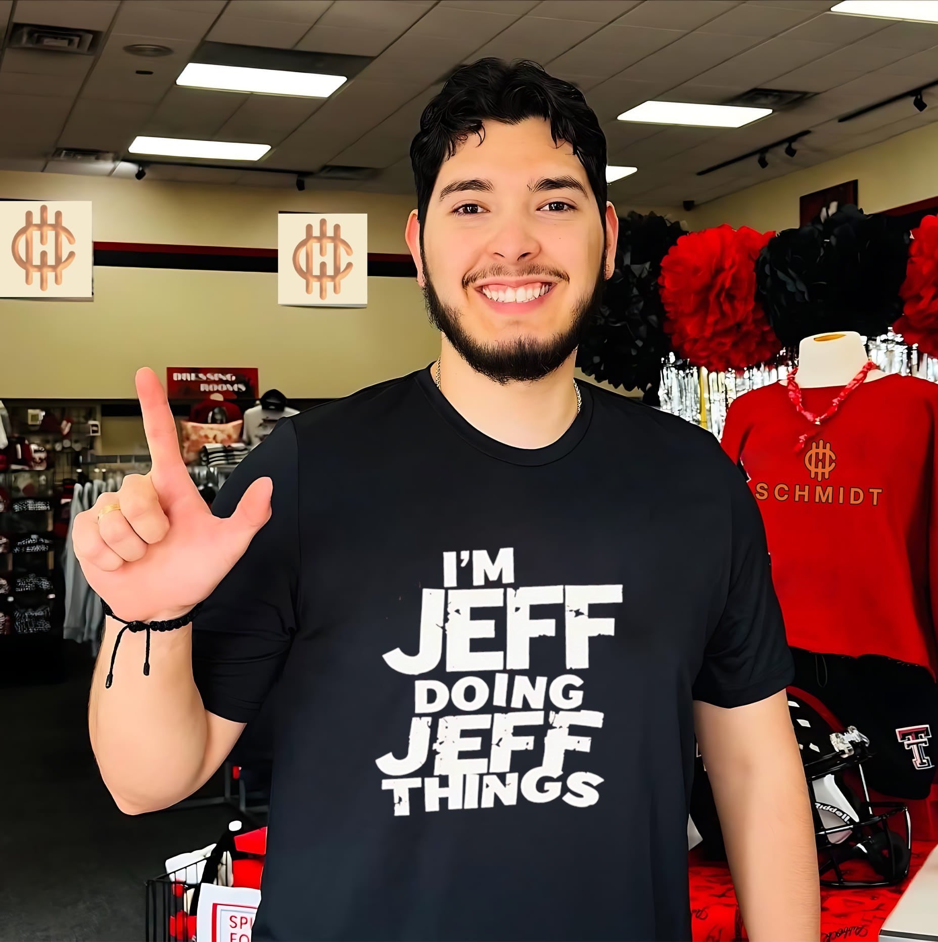 I’m Jeff Doing Jeff Things Distressed Personalized Name shirt