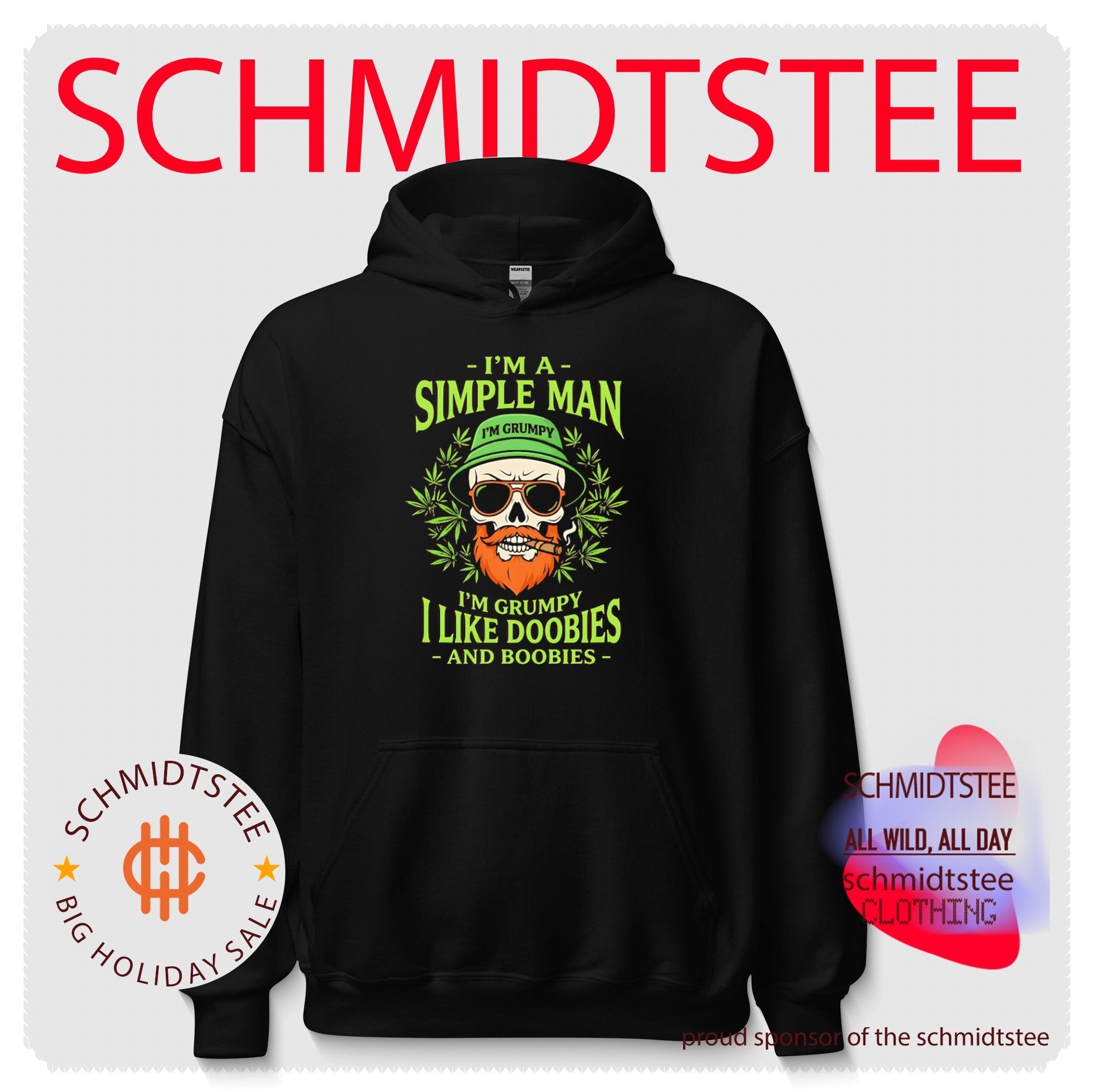 I’m a Simple Man I’m Grumpy I Like Doobies and Boobies shirt