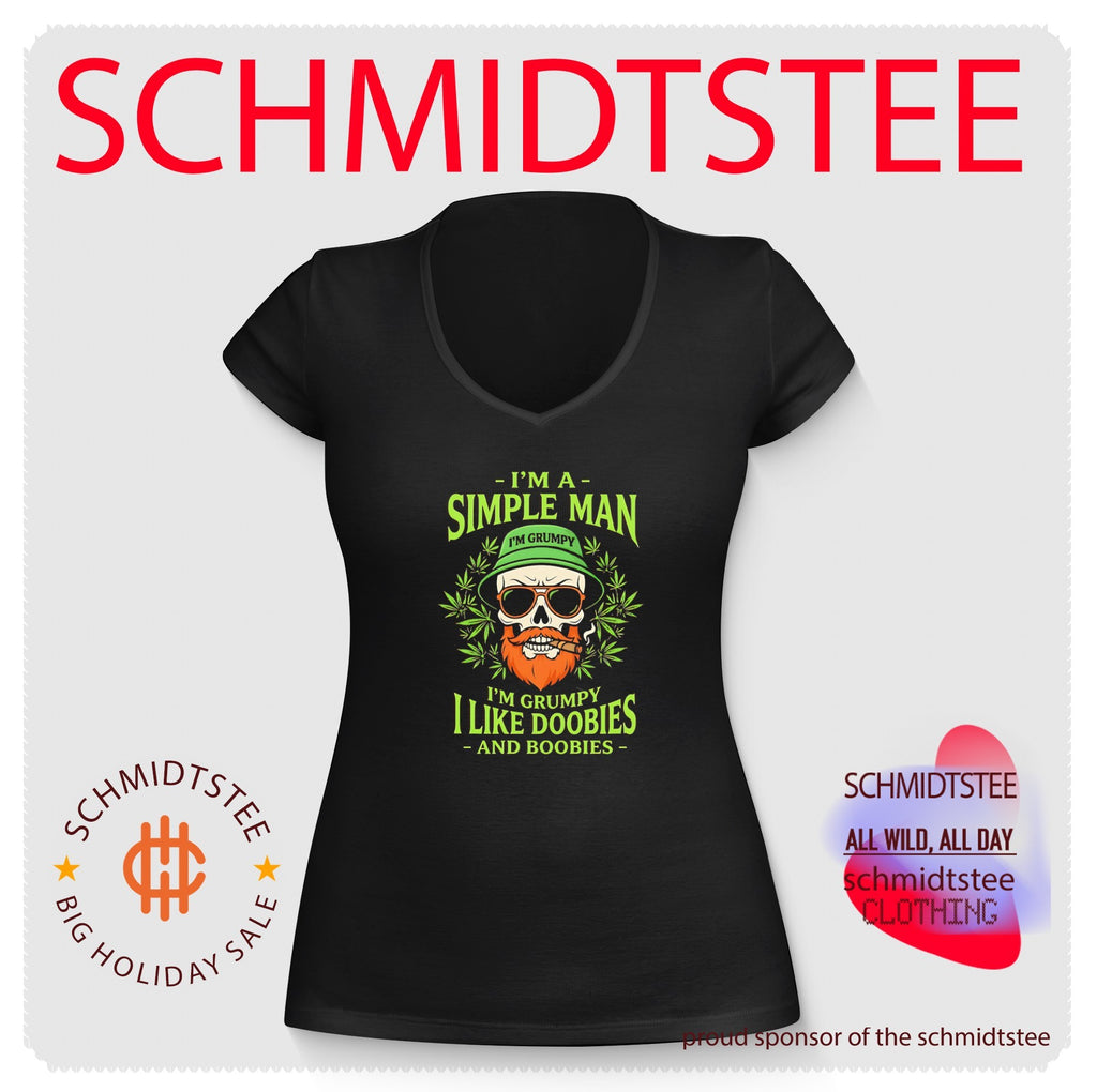I’m a Simple Man I’m Grumpy I Like Doobies and Boobies shirt