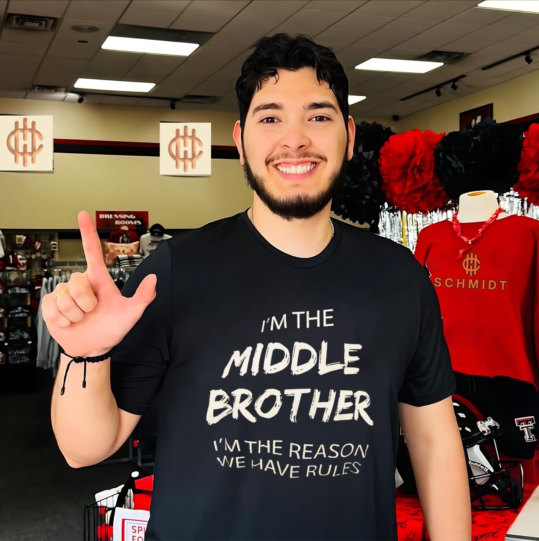 I’m the Middle Brother I’m the Reason We Have Rules shirt