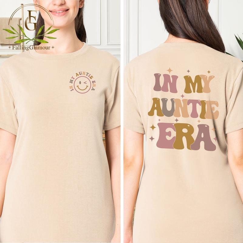 In My Auntie Era Shirt, Aunt Era Shirt, Era Aunt ,  T-shirt, sweater and Hoodie Sweatshirt | TeeBloomCo.com