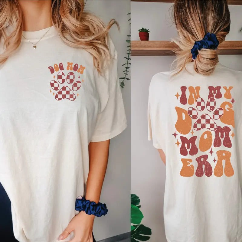 In My Dog Mom Era Shirt Dog Mom Era Sweatshirt Dog Mom Era Shirt Dog Mom Gift T-shirt Funny Mom Crewneck Dog Mom Birthday...