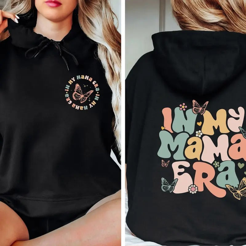 In My Mama Era Sweatshirt, In My Mom Era Shirt, Mama Sweatshirt, Mom Butterfly Shirt, Mother's Day Sweatshirt, Mama...