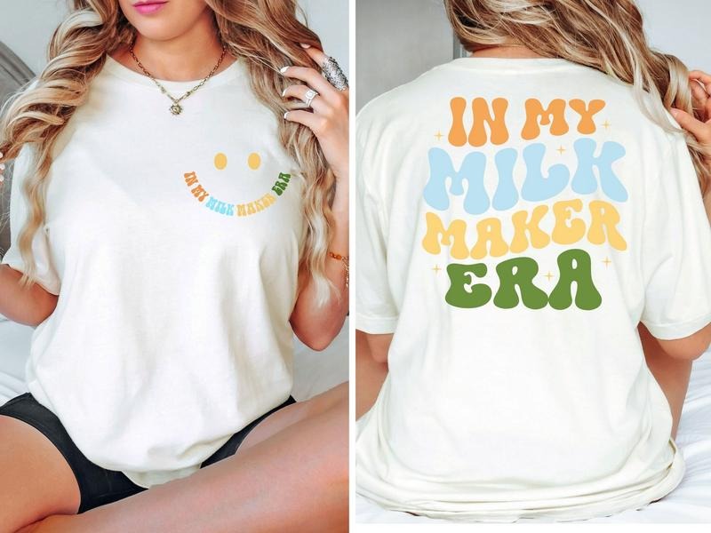 In My Milk Maker Era Shirt, New Mom Shirt, New Mom Gift, Milk Maker Shirt For Mom, Mothers Day Shirt, Gift For Mom, New...