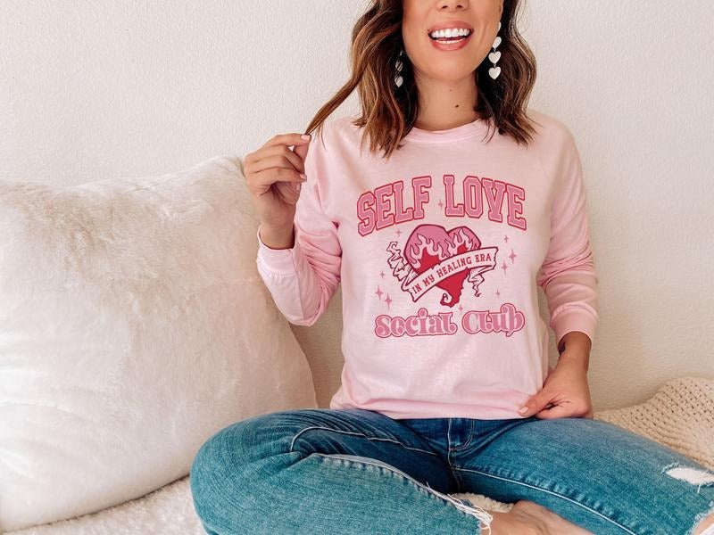 In My Self Healing Era Sweatshirt & Women's Tops T-Shirts, Hoodie | TeeBloomCo.com