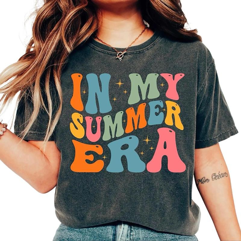 In My Summer Era Shirt, Last Day of School TShirt, Teacher End of Year Tee, Out for Summer End of Year Teacher T-Shirt,...