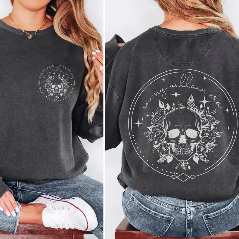 In My Villain Era Shirt, Bookish Sweatshirt, Dark Romance Tee, Book Club Shirt, Gift for Reader, Enemies to Lovers Trope,...