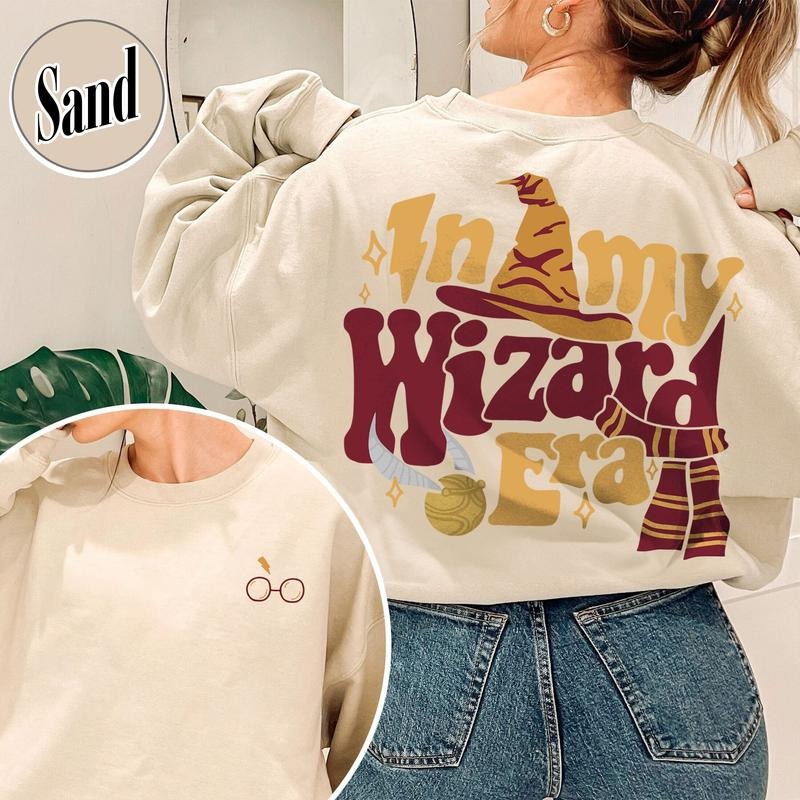 In My Wizard Era Sweatshirt, Wizard Shirt, Wizard School Shirt, Wizarding World Shirt, Funny Wizard Shirt, Funny Potter...