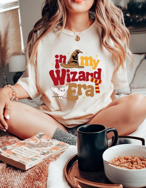 In My Wizard Era T-Shirt, Wizard Shirt, Wizard School Shirt, Wizarding World Shirt, Funny Wizard Shirt, Gift for Fan,...