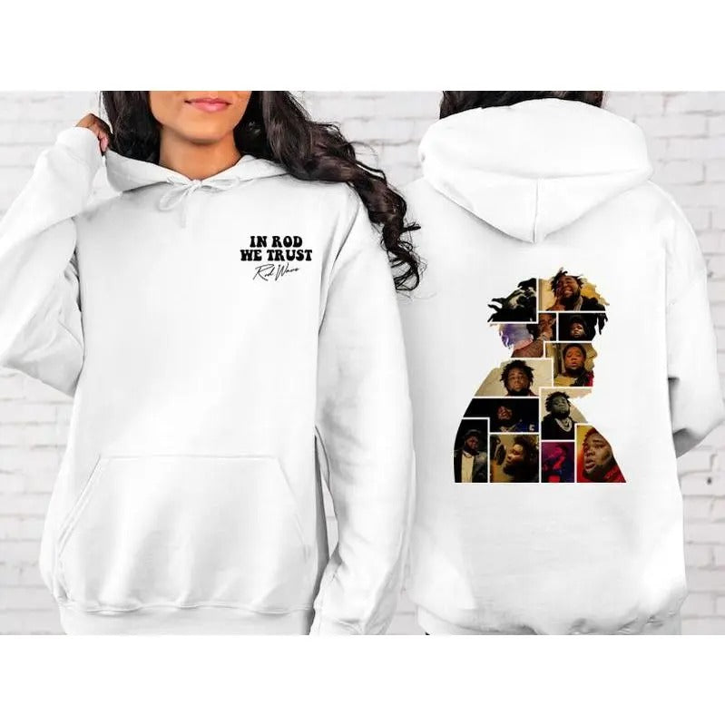 In Rod We Trust Shirt For Fans, Merch for fans, Unisex shirt Hoodie, Sweatshirt | TeeBloomCo.com
