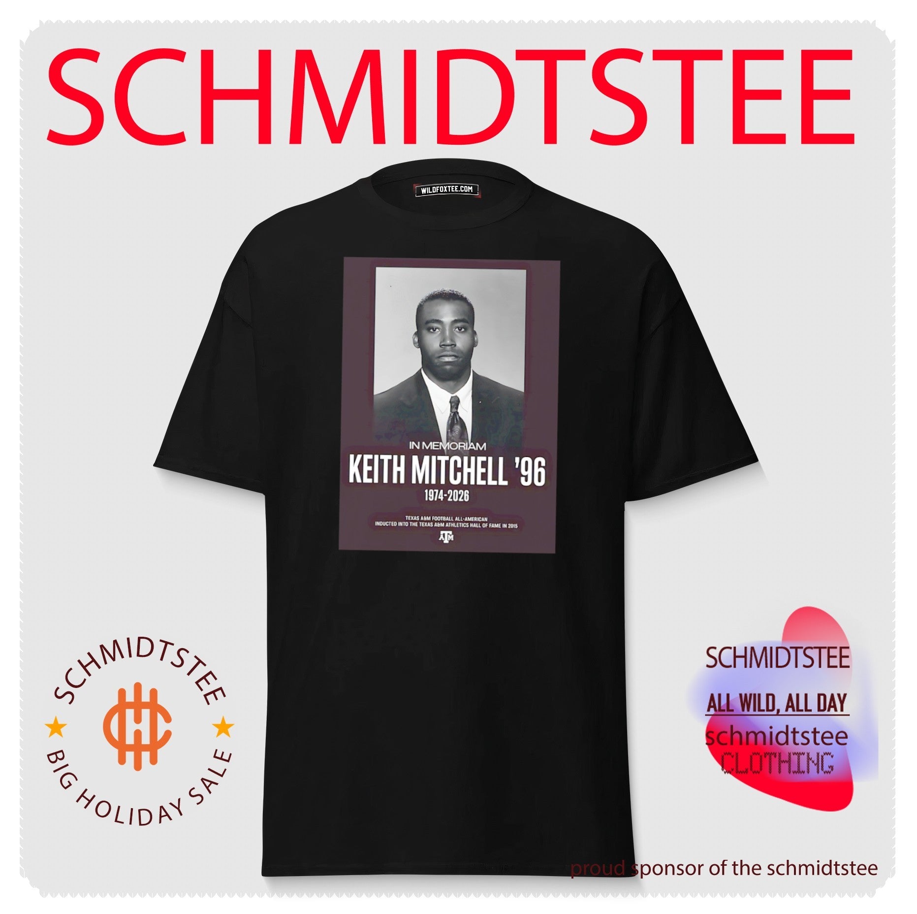 In memoriam Keith Mitchell ’96 1974-2026 shirt