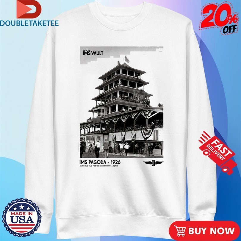 Indianapolis Motor Speedway From The IMS Vault Pagoda 1926 Shirts