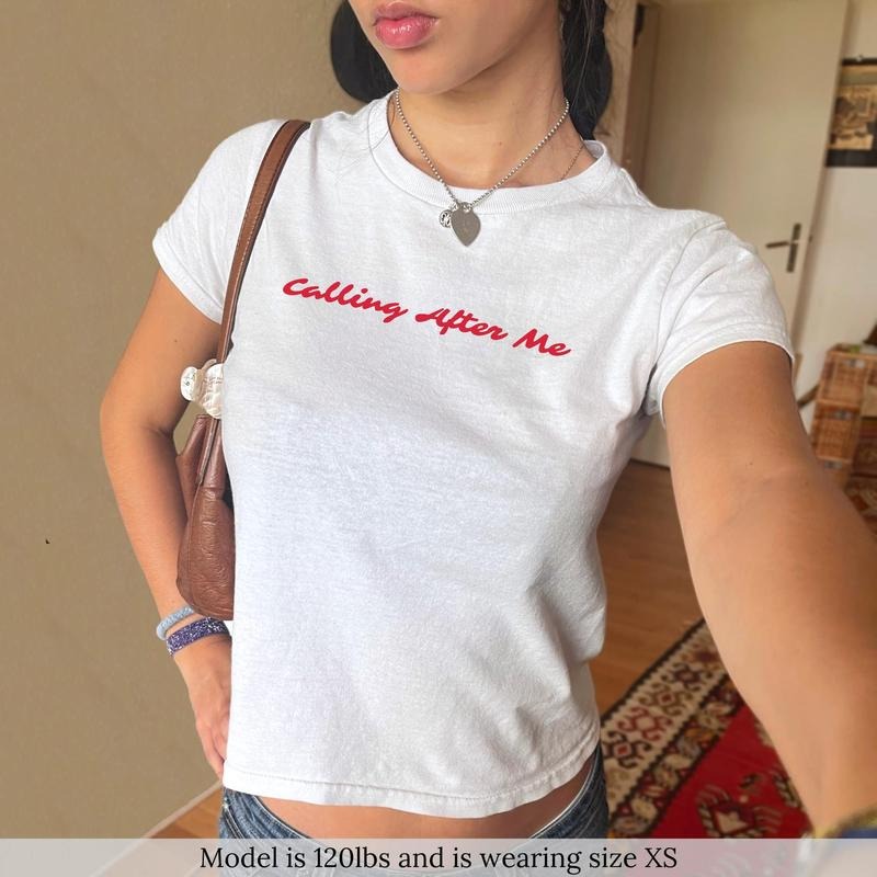 Indie Music Baby Tee Cute Concert Shirt Trendy Shirt For Women Custom Pop Music Concert Graphic Baby Tee, Gifts For Her...