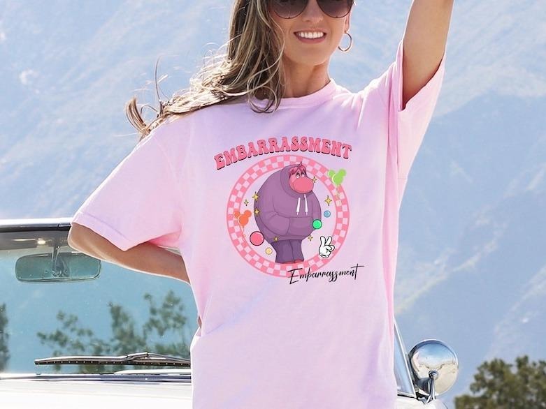 Inside Out 2 Shirt, Inside Out Checkered Tee, It's Okay To Feel All The Feels Hoodie, Sweatshirt | TeeBloomCo.com