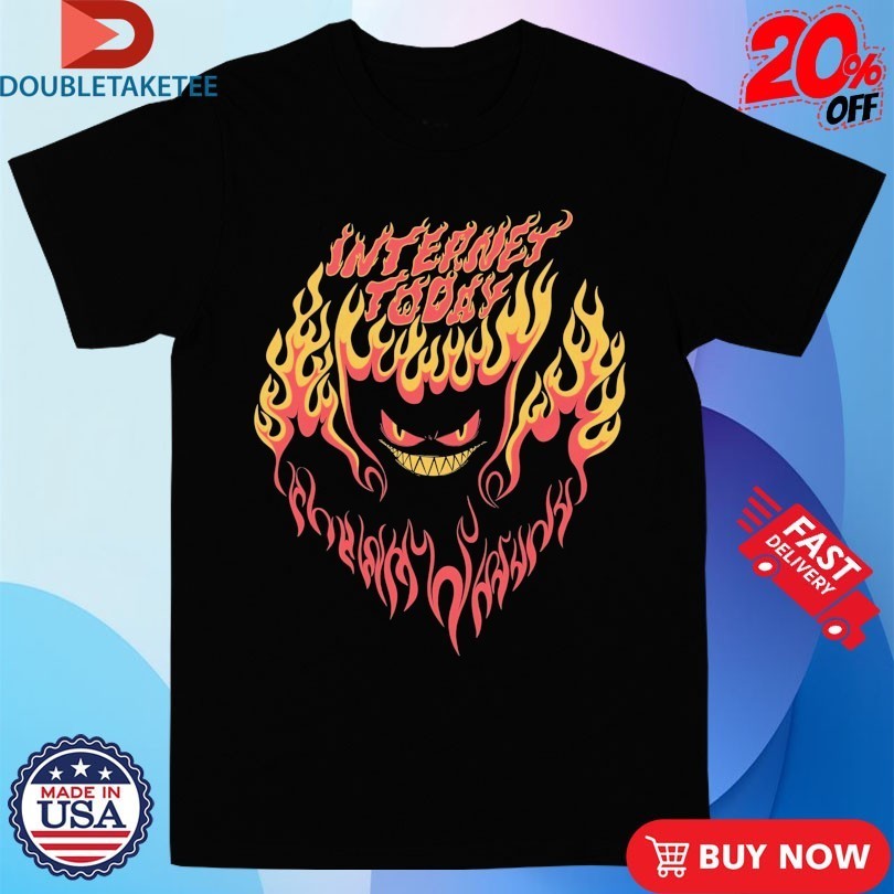 Internet Today Devil Boy Flames Shirts