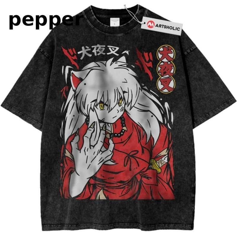 Inuyasha Shirt, Anime Shirt, Vintage T-Shirt Hoodie, Sweatshirt | TeeBloomCo.com