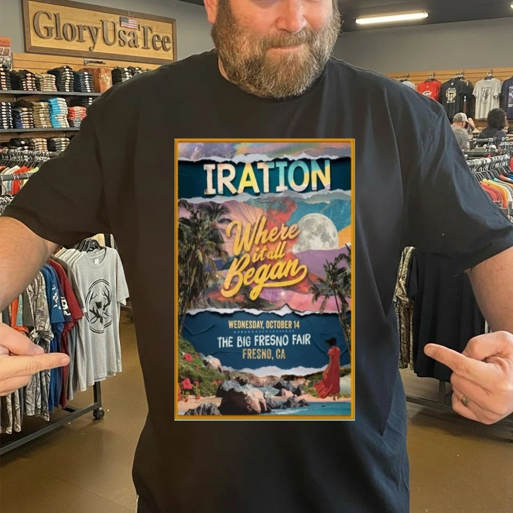 Iration October 14 2026 Fresno, CA Poster Shirt