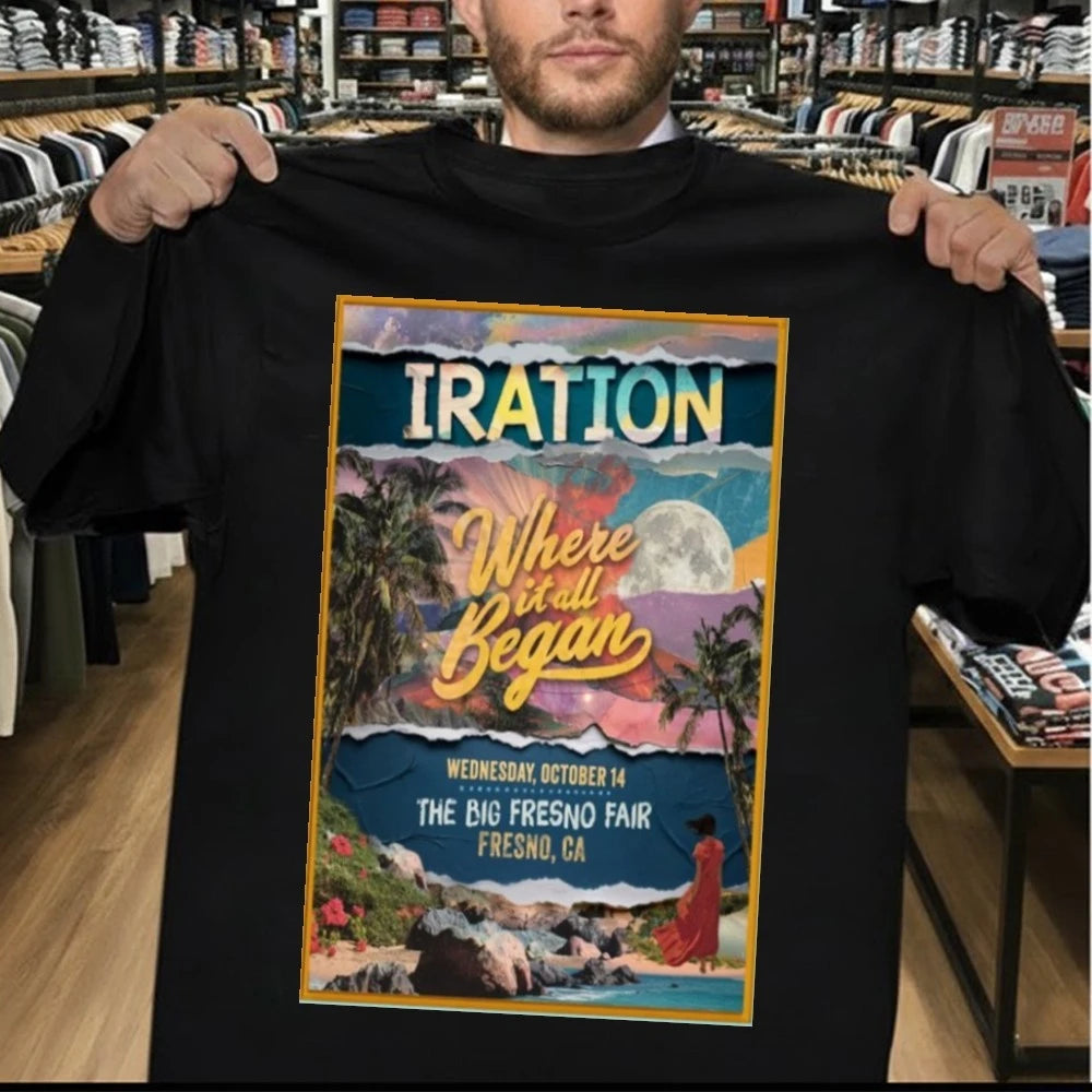 Iration October 14 2026 Fresno, CA Poster Shirt