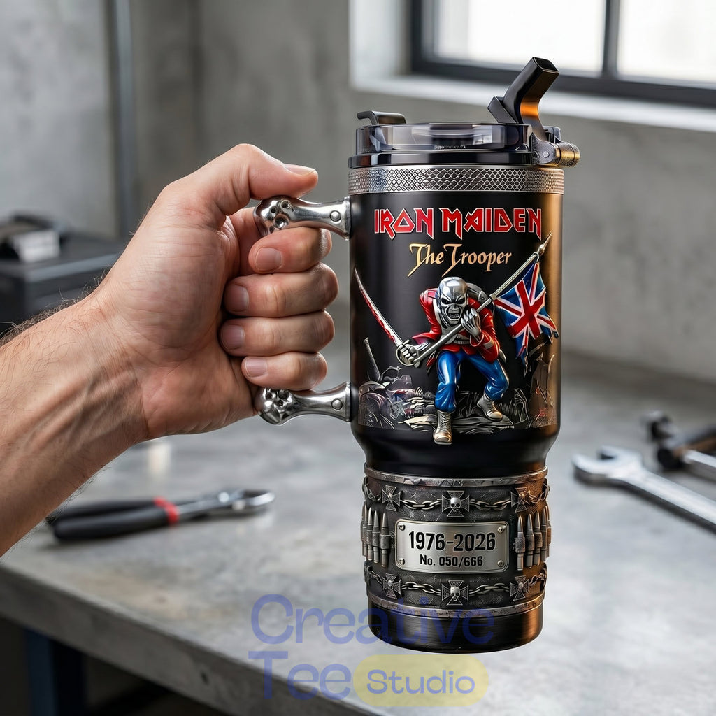 Iron Maiden 50th Anniversary Limited Edition Tumbler
