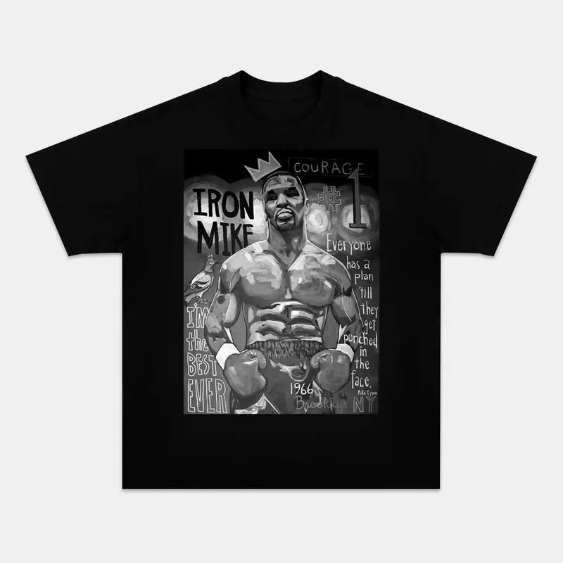 Iron Mike Tyson T-Shirt, Boxing Graphic Tee, Vintage Streetwear, Retro Boxing Shirt Hoodie, Sweatshirt | TeeBloomCo.com