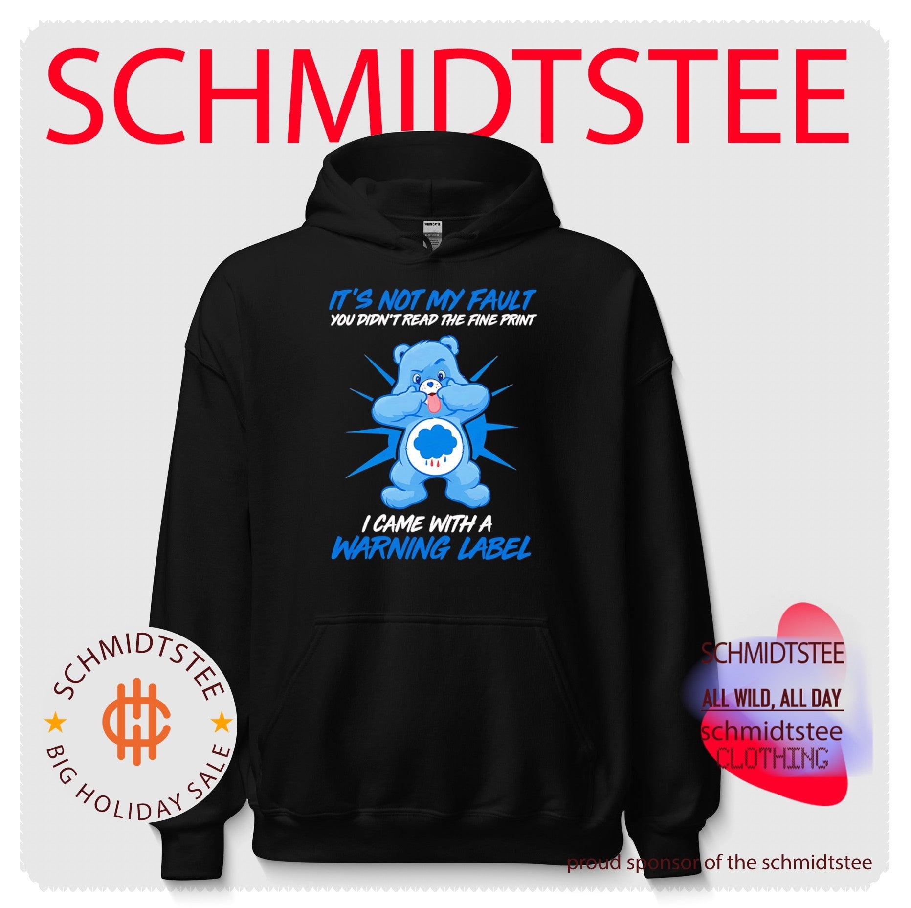 It Is Not My Fault You Did Not Read the Fine Print I Came with a Warning Label shirt