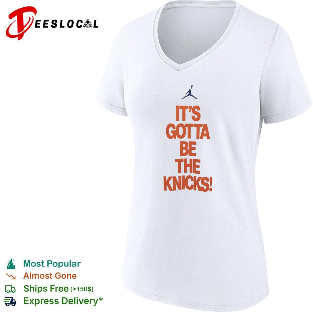 It is gotta be the Knicks New York Knicks shirt