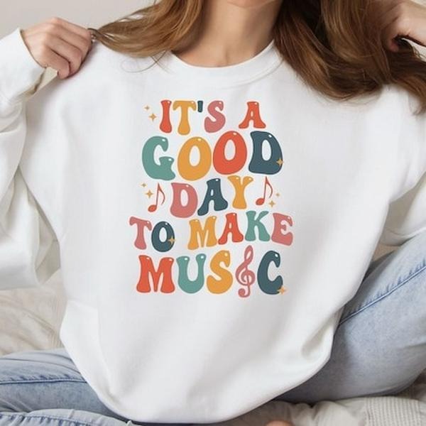 It's A Good Day To Make Music Shirt, Music Teacher Shirt, Music Teacher Gift, Music Teacher Tee, Chorus Teacher Shirt...
