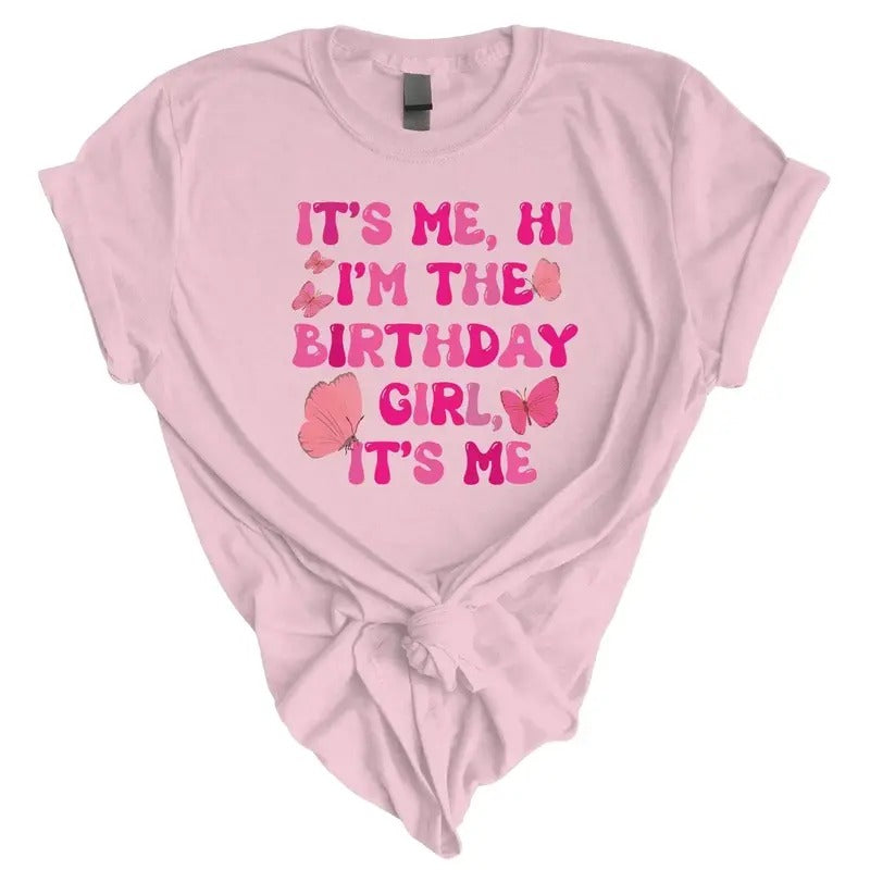 It's Me Hi I'm The Birthday Girl T Shirt, In My Birthday Era Shirt, Eras Birthday Tee, Teen Birthday Girls, Unisex...