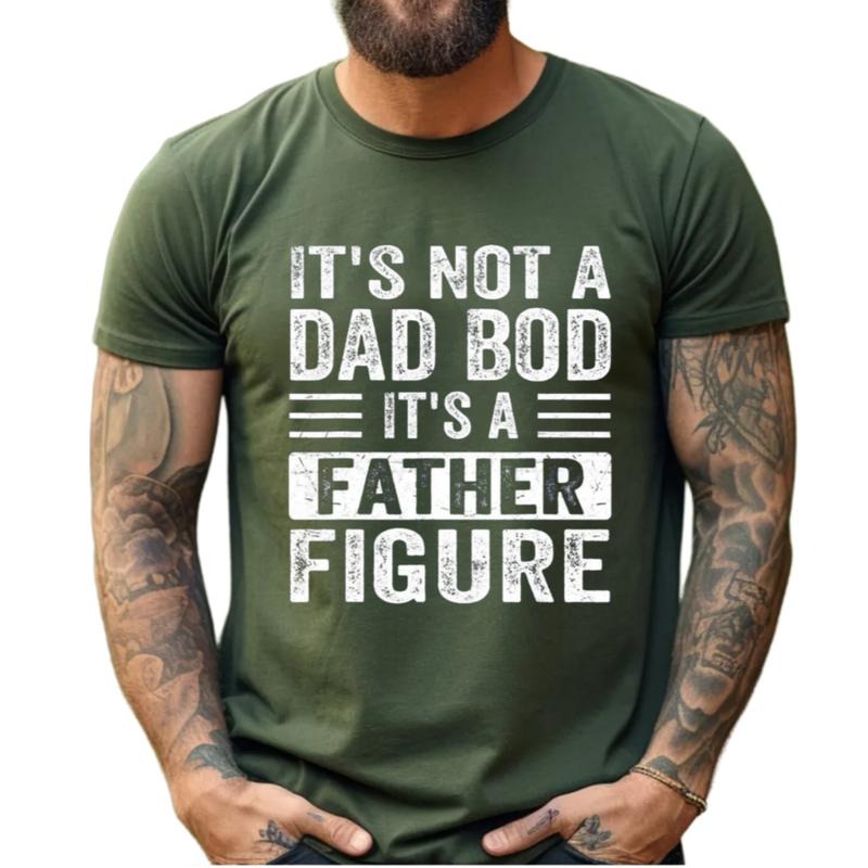 It's Not A Dad Bod It's A Father Figure Shirt, Father's Day Gift, Father Figure Shirt, Dad Bod Tshirt, Unisex Short...