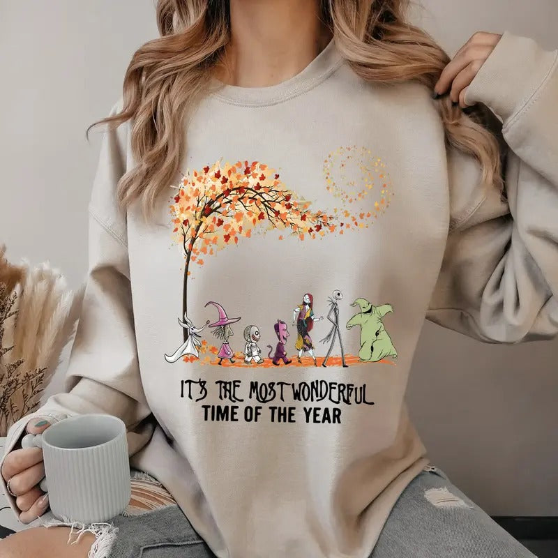 It's the Most Wonderful Time of the Year Halloween Sweatshirt, Vintage Halloween shirt,Halloween shirt,...