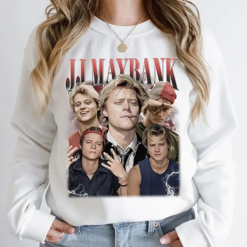 JJ Maybank Vintage T-Shirt, Outer Banks Retro 90s Tee, Rudy Pankow Outfit , The Pogues, Outer Banks Merch Gift For Fan...