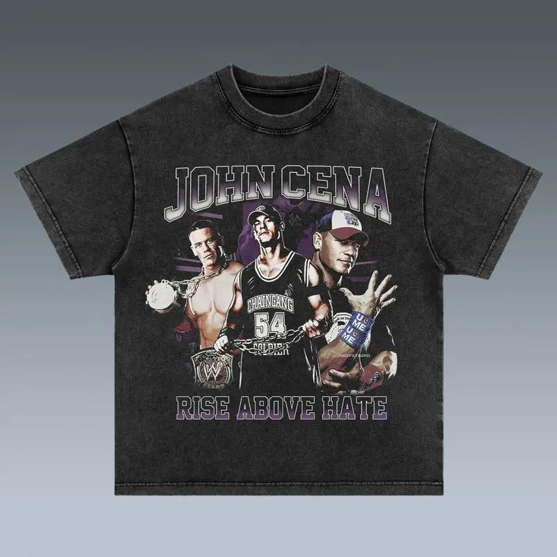 JOHN CENA Wrestling Graphic Tee, Sports T-shirt, Athlete Shirt, Wrestling Gift, Fitness Tee Wrestling Graphic Tee, Sports...