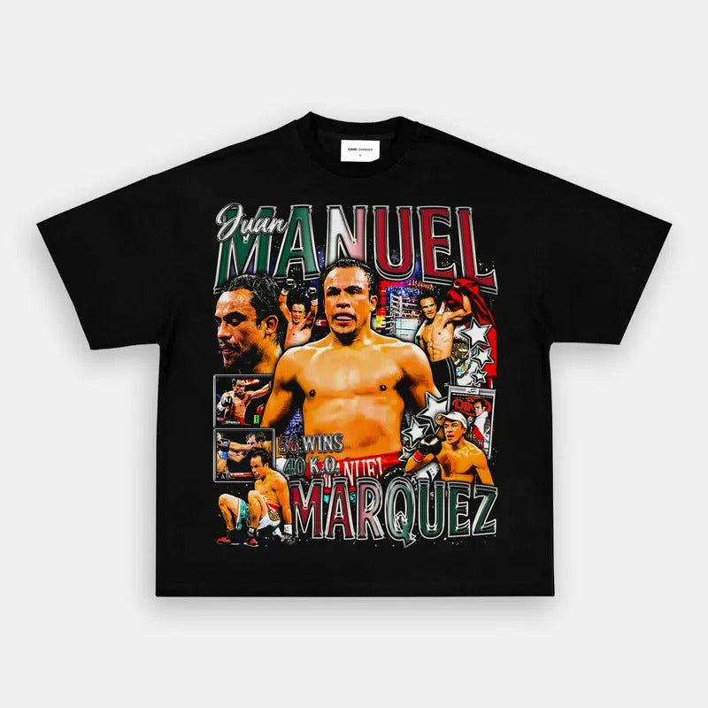 JUAN MANUEL MARQUEZ TEE Boxing T-shirt, Boxer Tee, Sports Shirt, Athletic Tee, Fitness Gift, Workout T-shirt Crewneck...