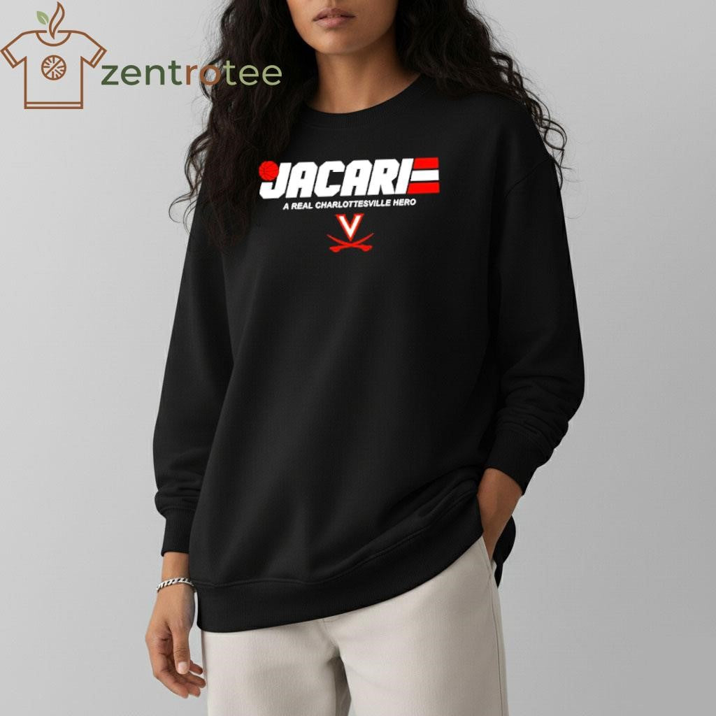 Jacari White UVA basketball Jacari a real Charlottesville Hero tee