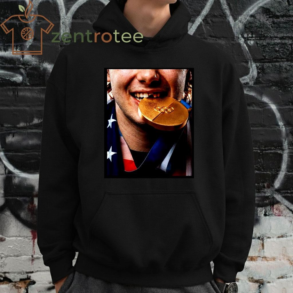 Jack Hughes Golden Medal Goal With Shattered Smile USA Men’s Olympic Hockey Team Olympic Winter 2026 tee