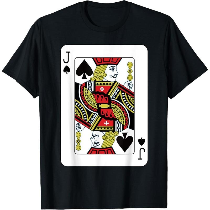 Jack Of The Spades Playing Card Poker T-Shirt made in usa Hoodie, Sweatshirt | TeeBloomCo.com