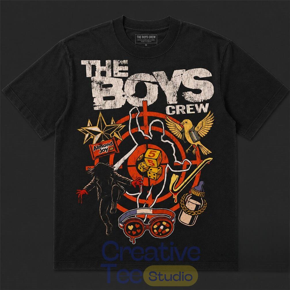 Jack Quaid Hughie Campbell The Boys Crew Shirt