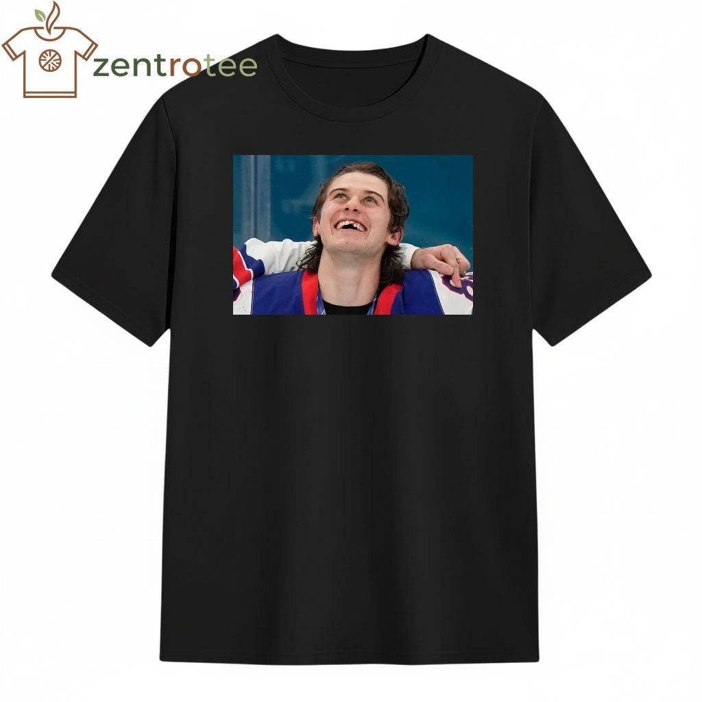 Jack hughes see God shirt