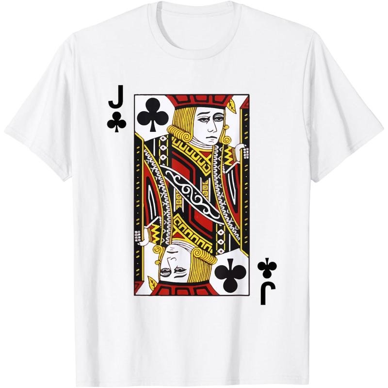 Jack of Clubs Tshirt Blackjack Cards Poker 21 J Tee shirt T-Shirt made in usa Hoodie, Sweatshirt | TeeBloomCo.com