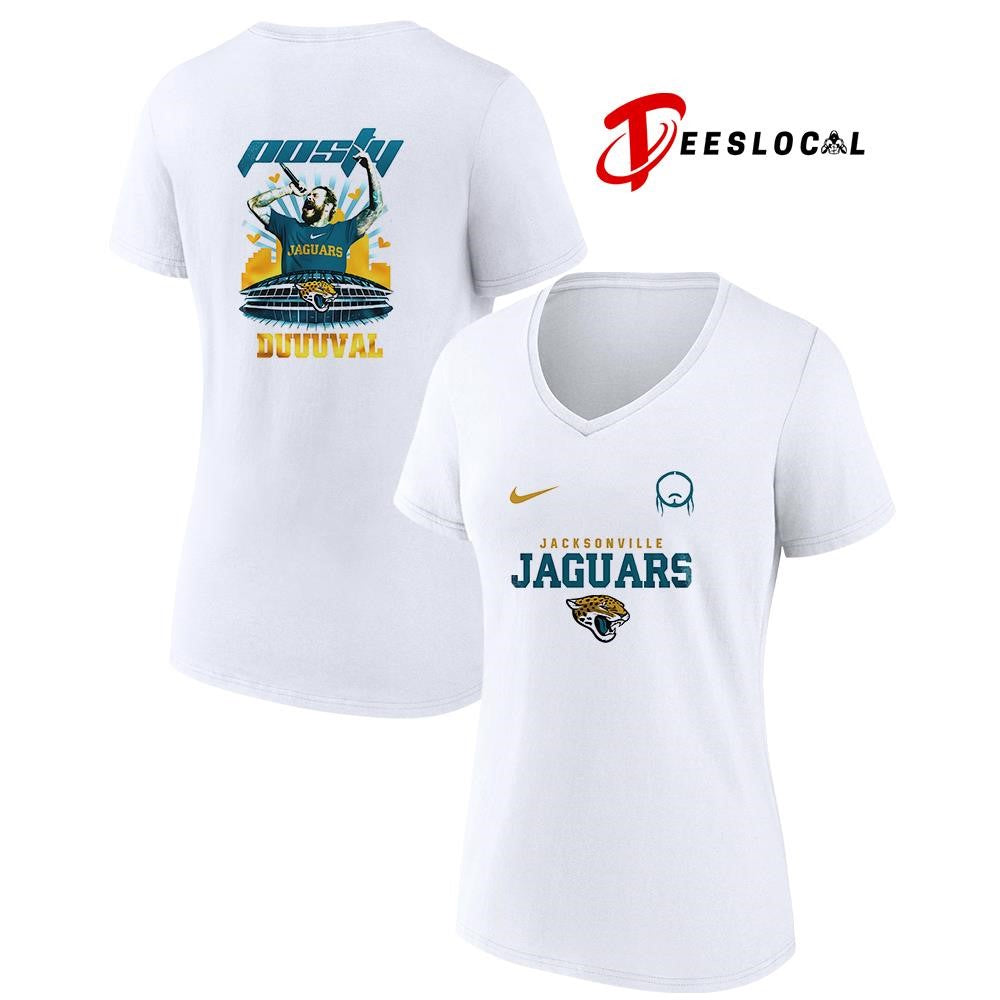Jacksonville Jaguars x Post Malone Posty stadium shirt
