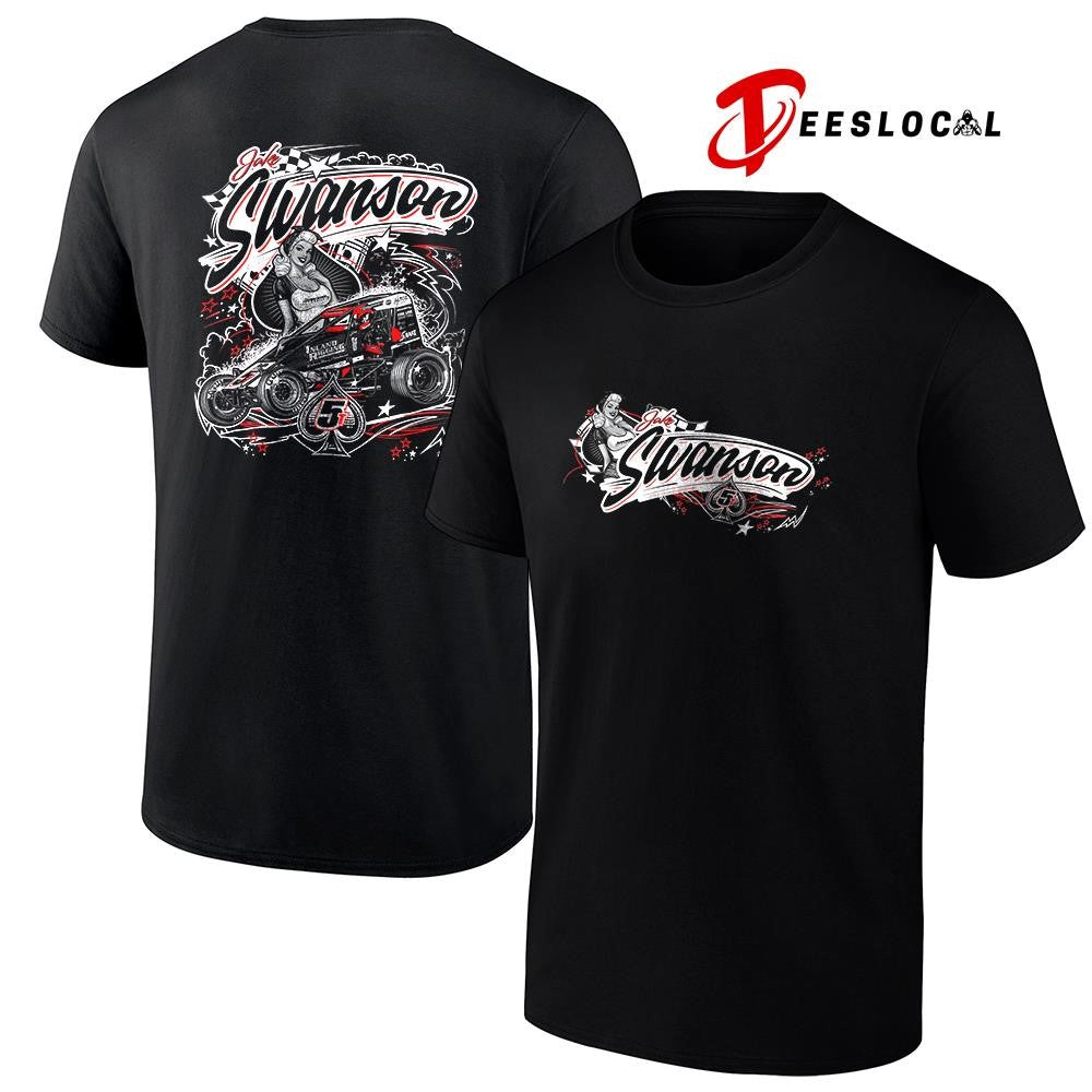 Jake Swanson car racing graphic shirt