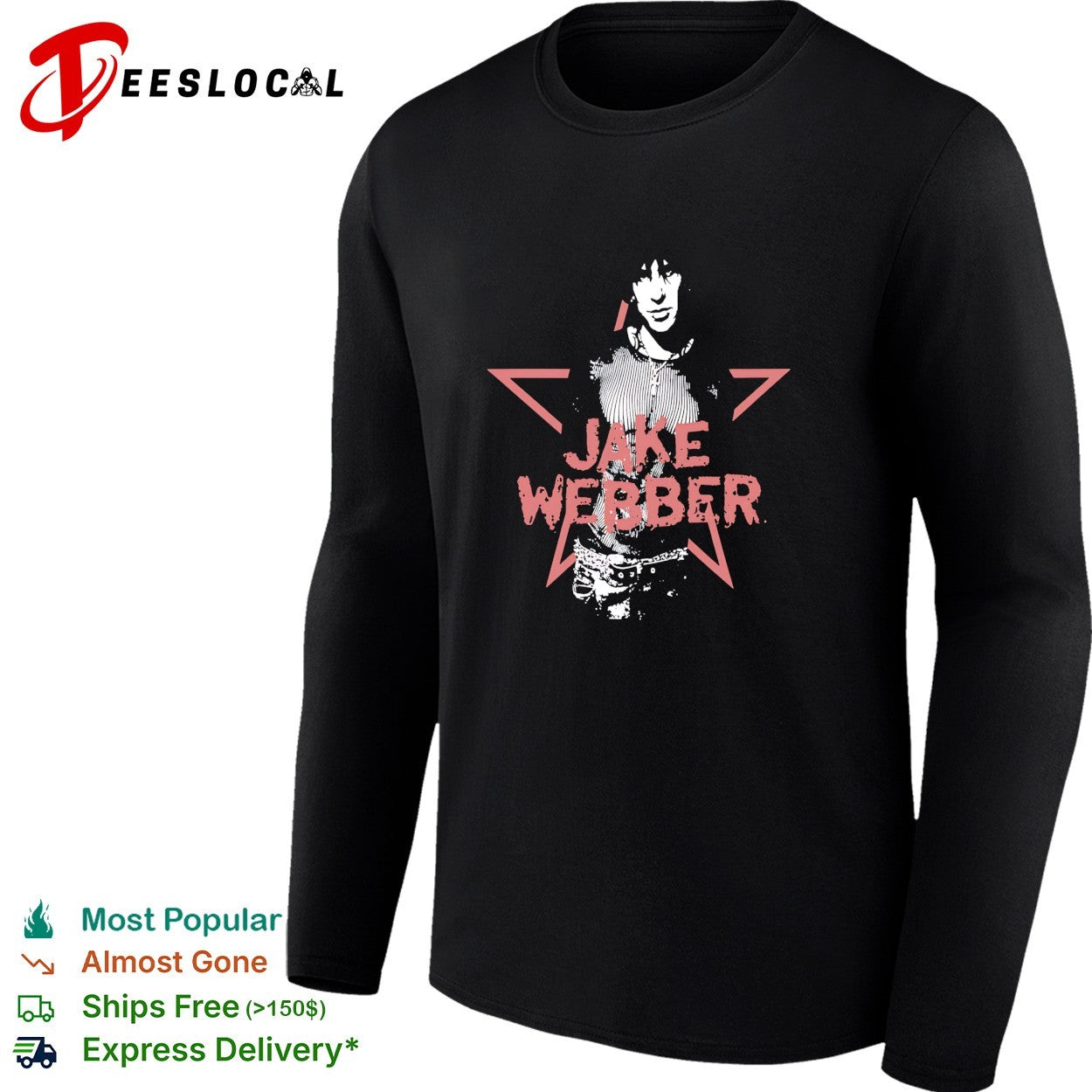 Jake Webber star design influencer portrait shirt