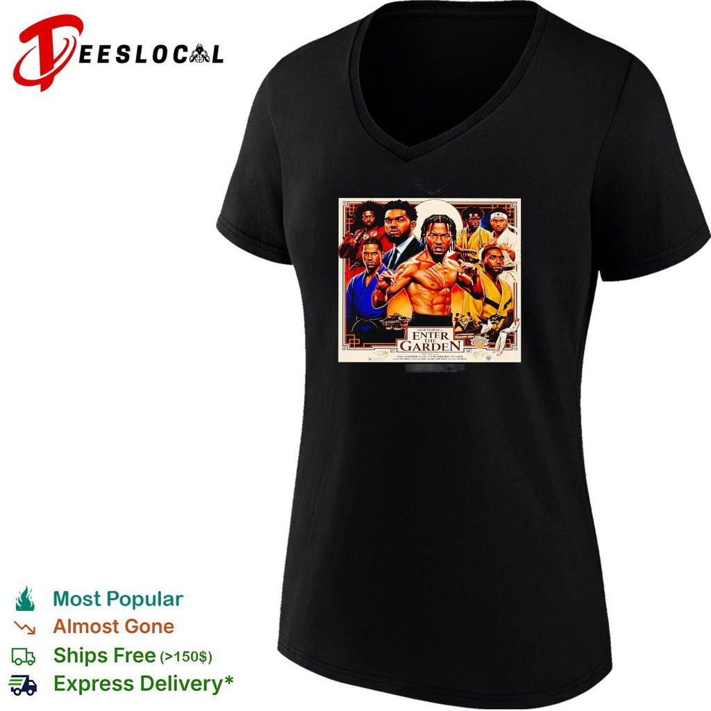 Jalen Brunson Enter the Garden Bruce Lee parody New York Knicks Finals art shirt