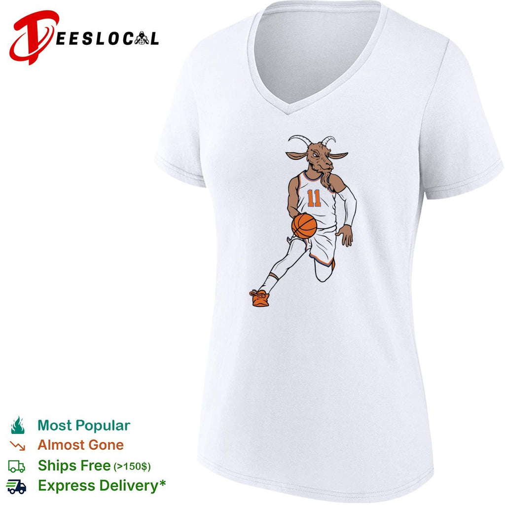 Jalen Brunson Goat New York Knicks NBA basketball shirt