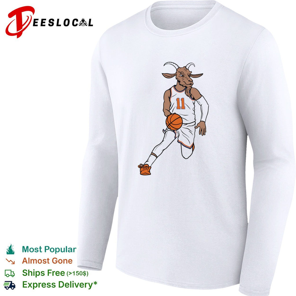 Jalen Brunson Goat New York Knicks NBA basketball shirt
