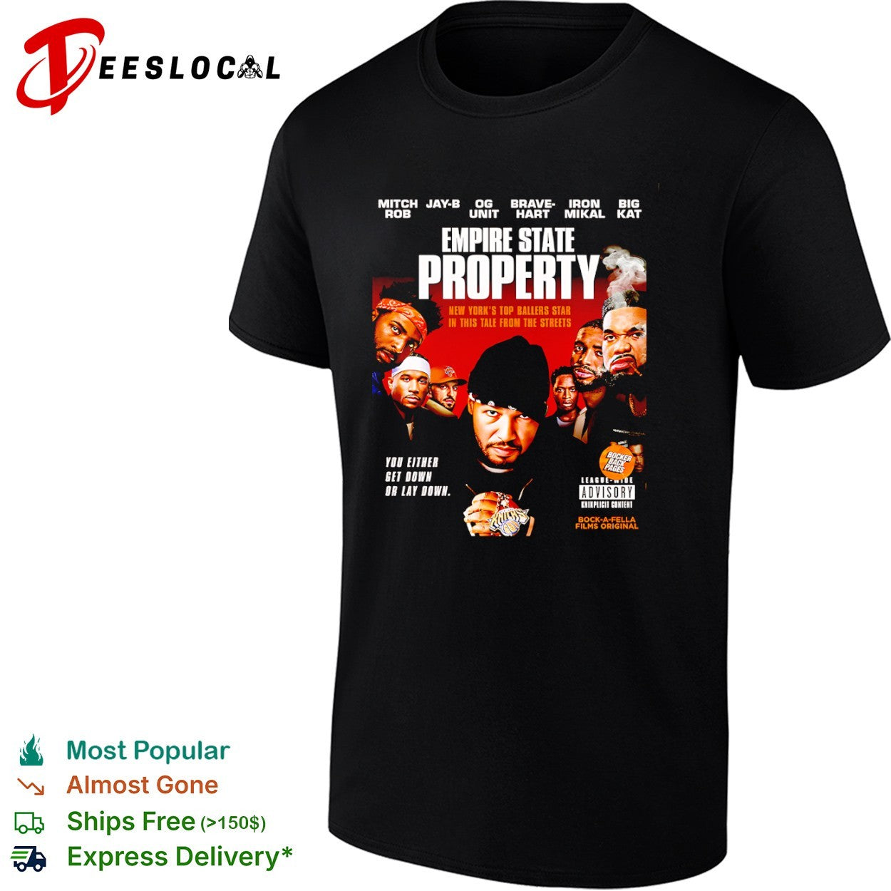 Jalen Brunson Josh Hart OG Anunoby Donte DiVincenzo Mikal Bridges Karl-Anthony Towns Empire State Property shirt