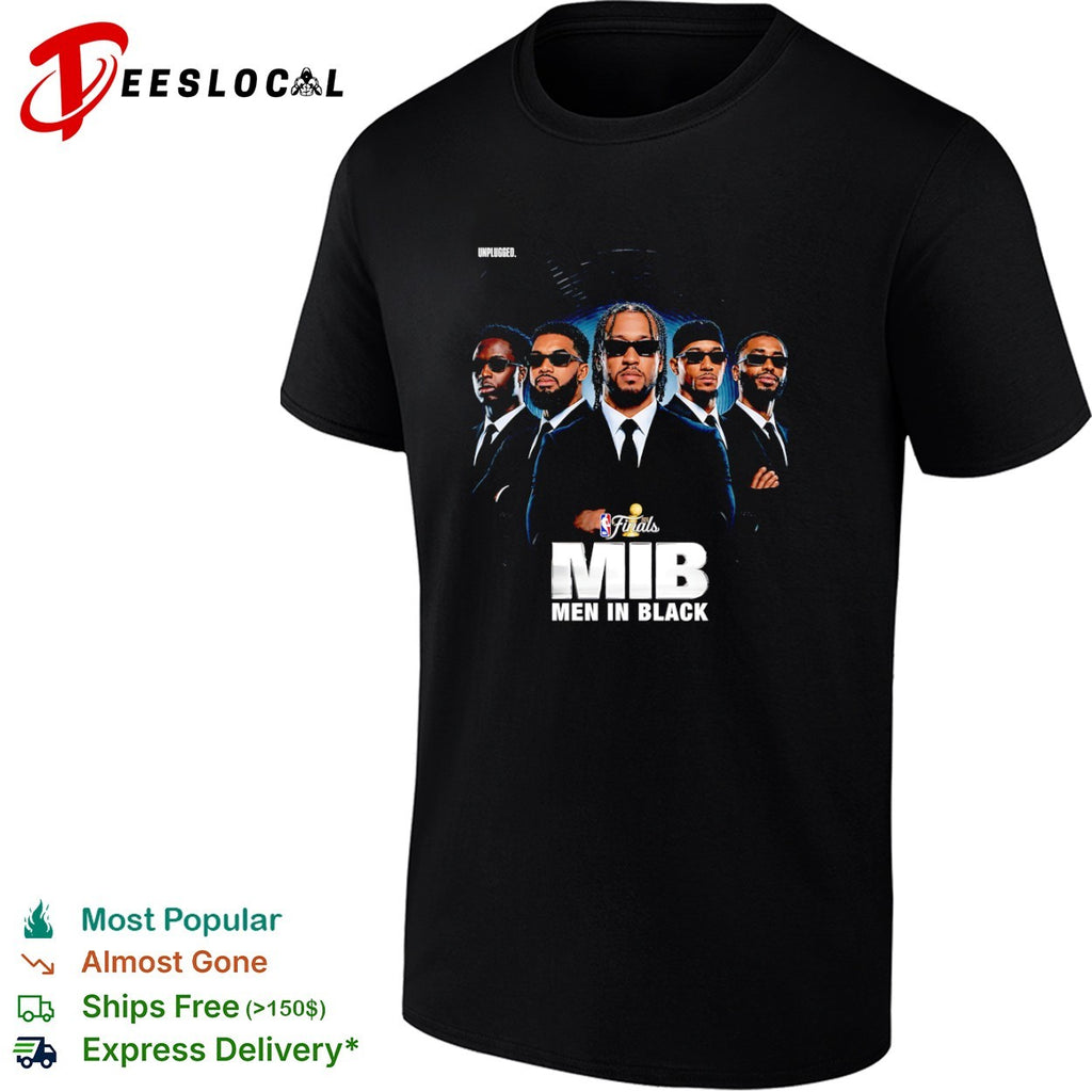 Jalen Brunson Karl Anthony Towns New York Knicks NBA MIB Men in Black Finals 2026 shirt