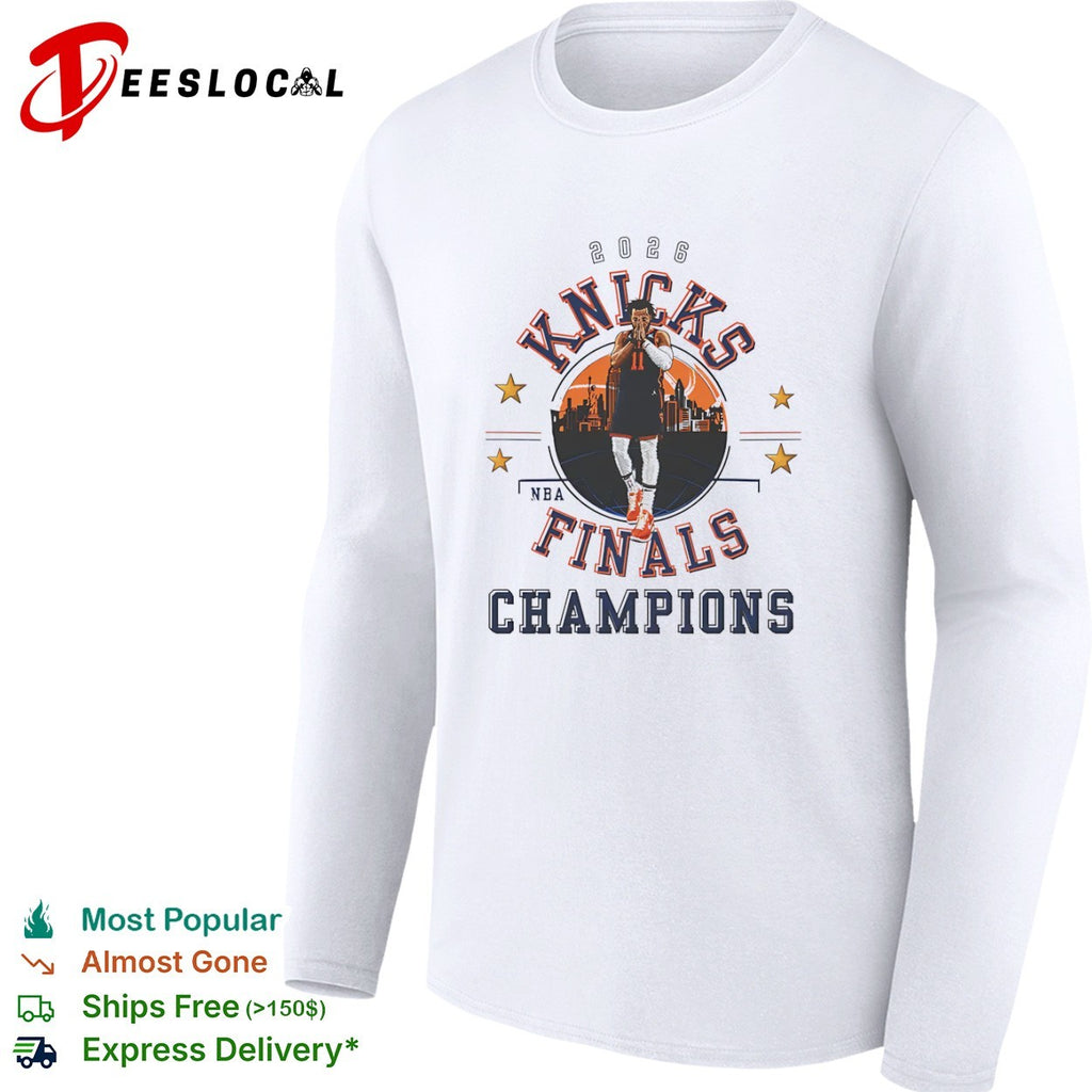 Jalen Brunson New York Knicks 2026 NBA Finals Champions shirt