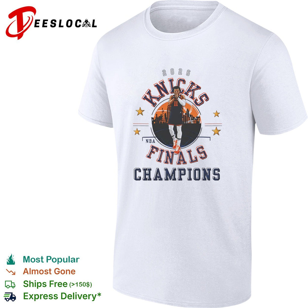 Jalen Brunson New York Knicks 2026 NBA Finals Champions shirt