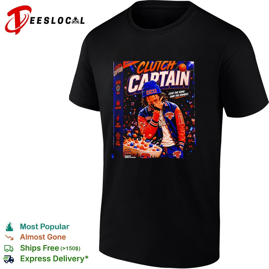 Jalen Brunson New York Knicks NBA Clutch Captain Lead the Game Own the Moment shirt